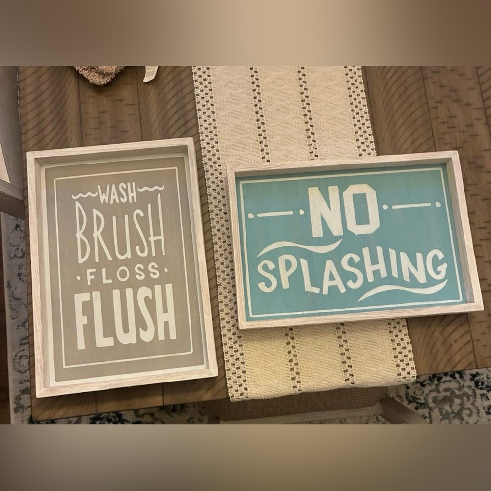 Pottery Barn Kids Wooden Sign